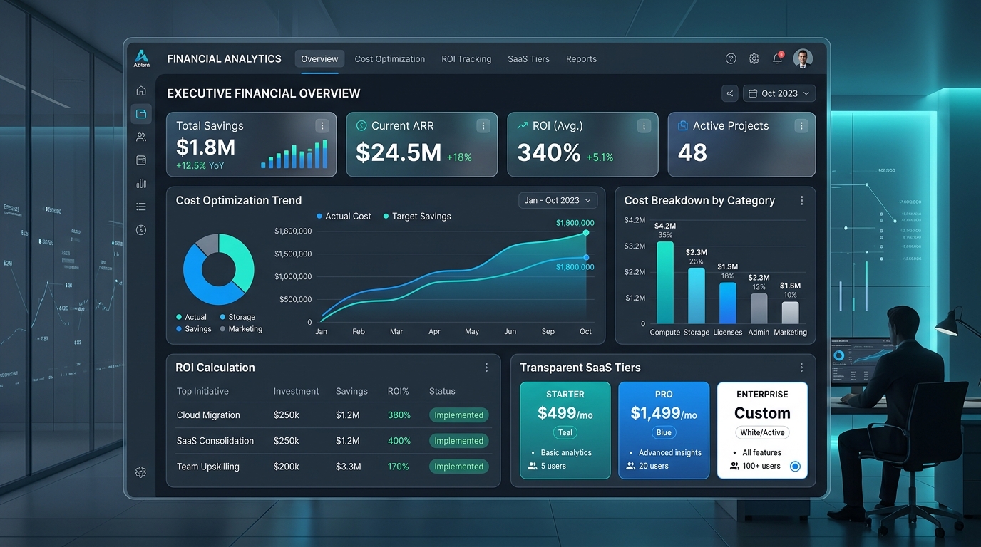 Enterprise ROI and pricing value analysis